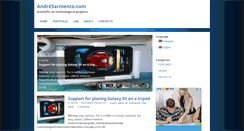 Desktop Screenshot of andresarmento.com